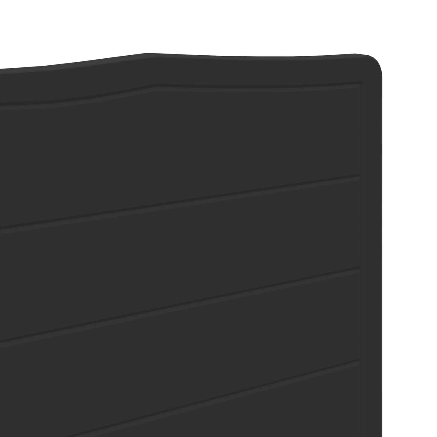 vidaXL Headboard Black Oak Engineered wood