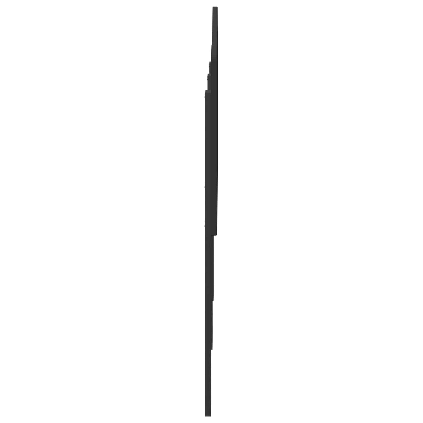 vidaXL Headboard Black Oak Engineered wood