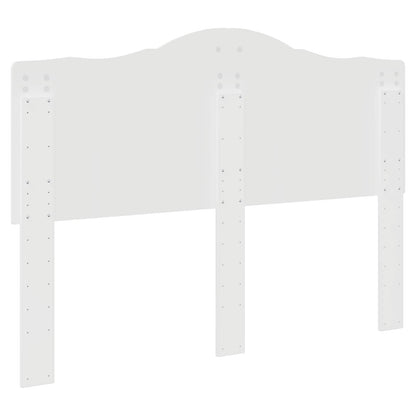 vidaXL Headboard Gloss White Engineered wood