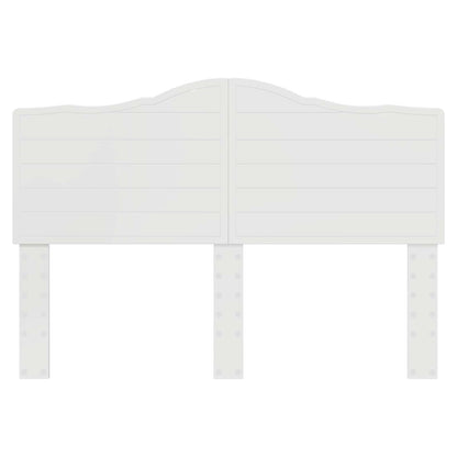 vidaXL Headboard Gloss White Engineered wood