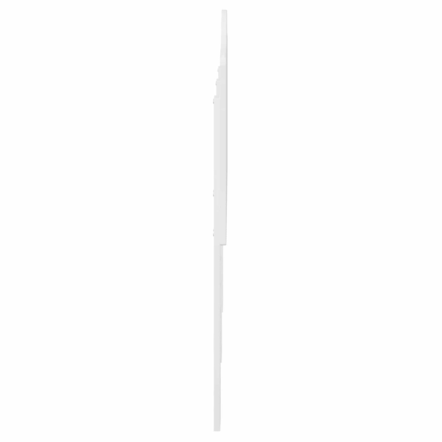 vidaXL Headboard Gloss White Engineered wood