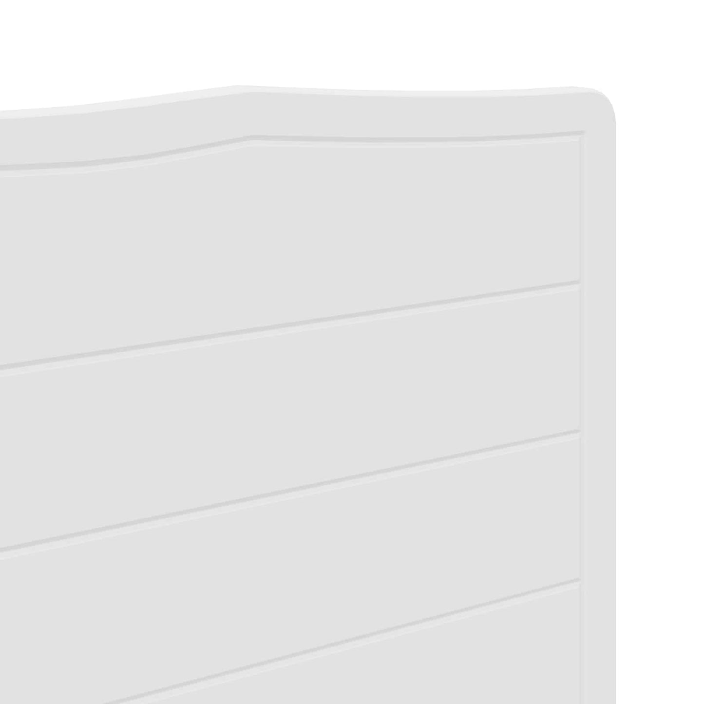 vidaXL Headboard White Engineered wood