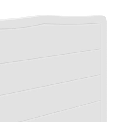 vidaXL Headboard White Engineered wood