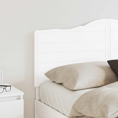 vidaXL Headboard White Engineered wood