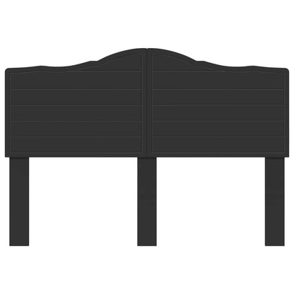vidaXL Headboard Black Oak Engineered wood