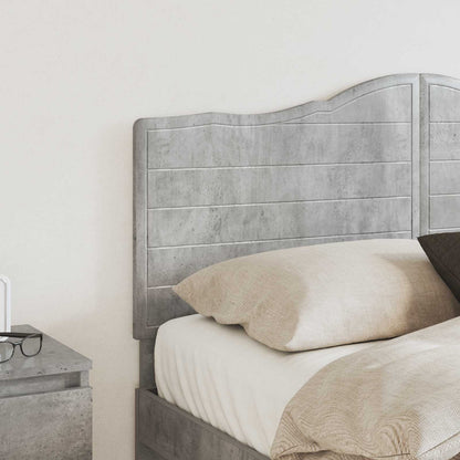 vidaXL Headboard Concrete Grey Engineered wood