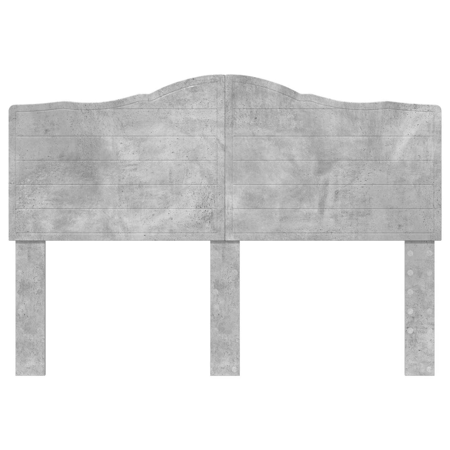 vidaXL Headboard Concrete Grey Engineered wood