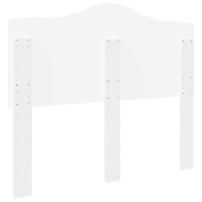 vidaXL Headboard White Engineered wood