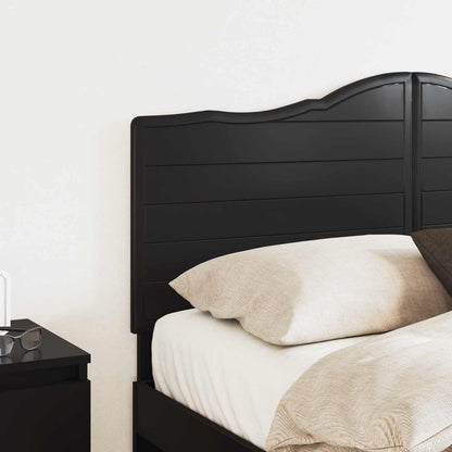 vidaXL Headboard Black Oak Engineered wood