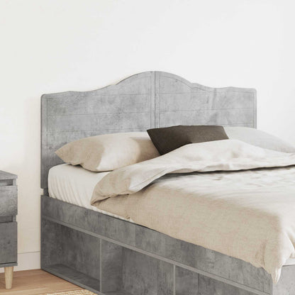 vidaXL Headboard Concrete Grey Engineered wood
