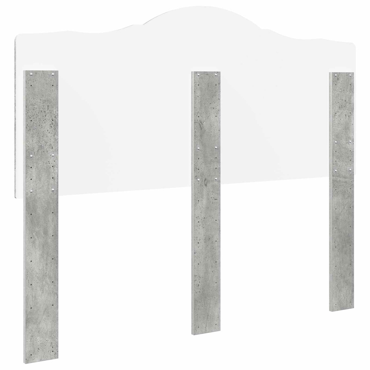 vidaXL Headboard Concrete Grey Engineered wood