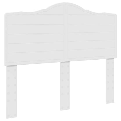 vidaXL Headboard Gloss White Engineered wood
