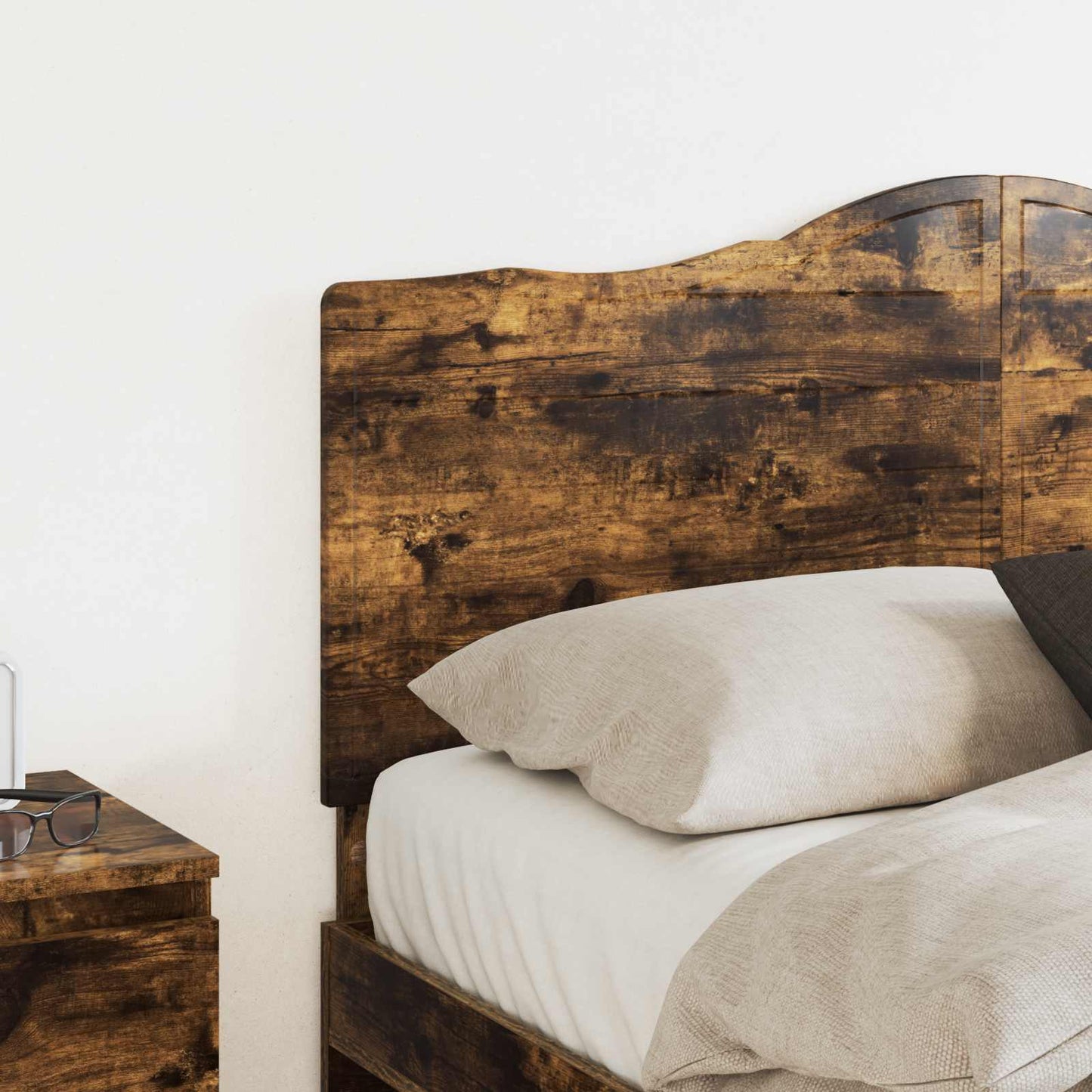 vidaXL Headboard Smoked Oak Engineered wood