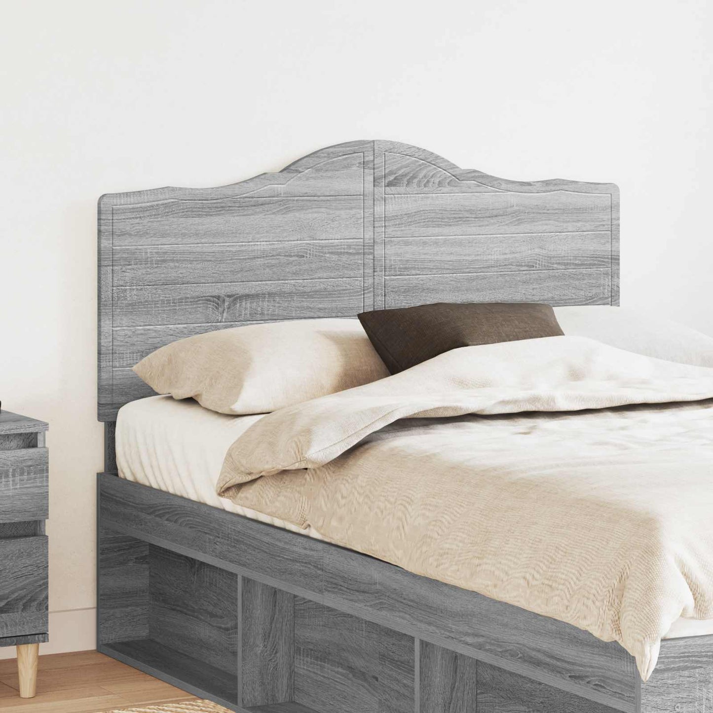 vidaXL Headboard Grey Sonoma Engineered wood