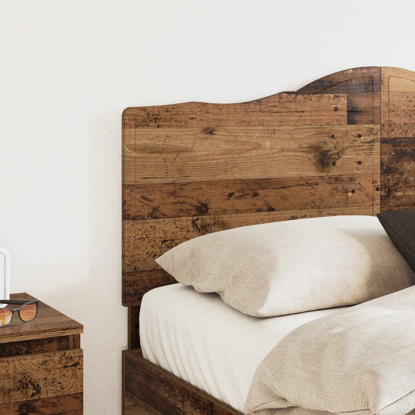 vidaXL Headboard Old Wood Engineered wood