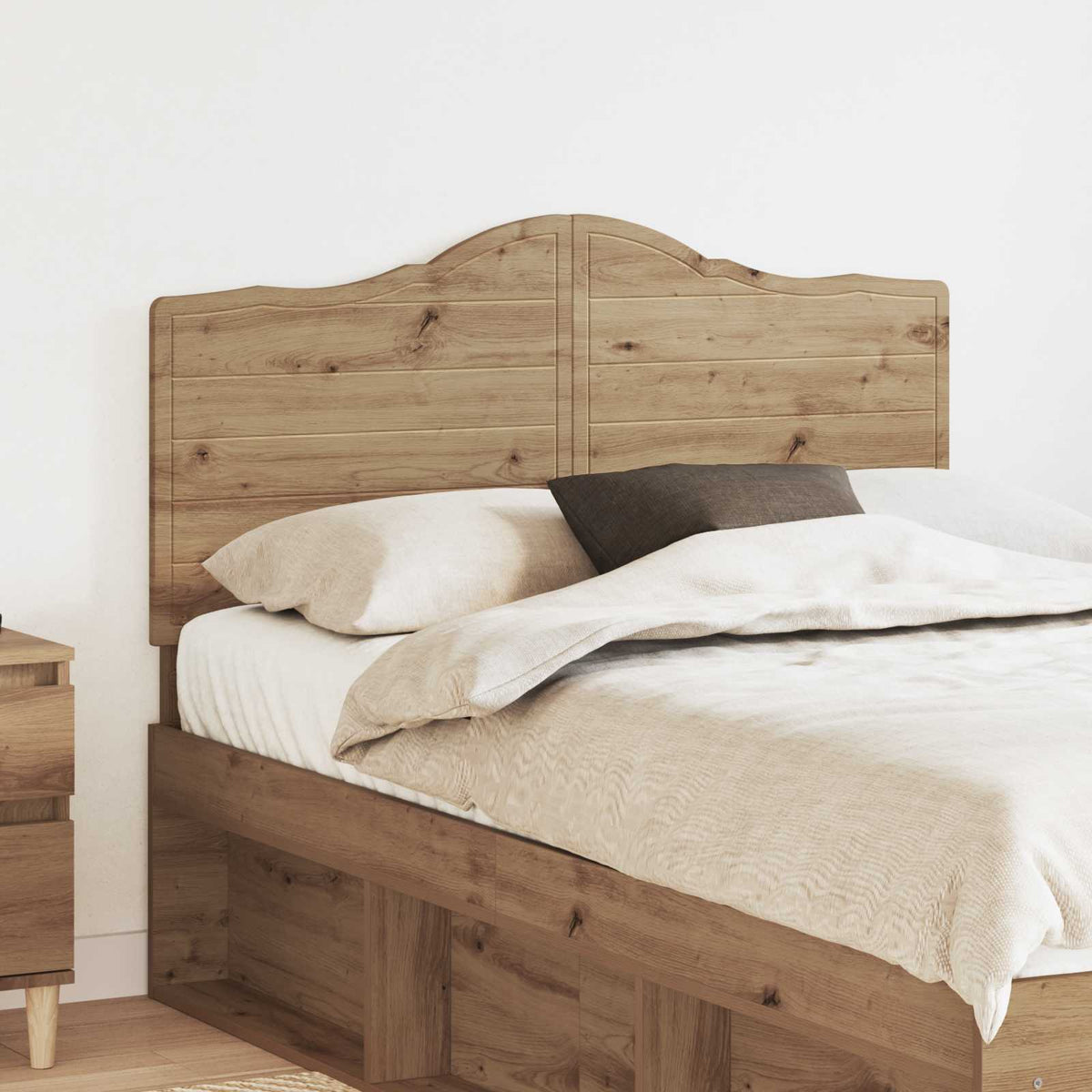 vidaXL Headboard Artisan Oak Engineered wood