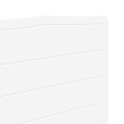 vidaXL Headboard White Engineered wood