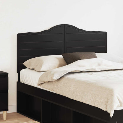 vidaXL Headboard Black Oak Engineered wood
