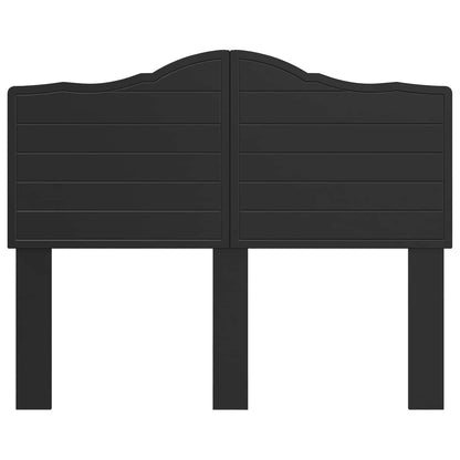 vidaXL Headboard Black Oak Engineered wood