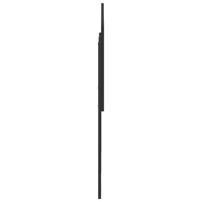 vidaXL Headboard Black Oak Engineered wood