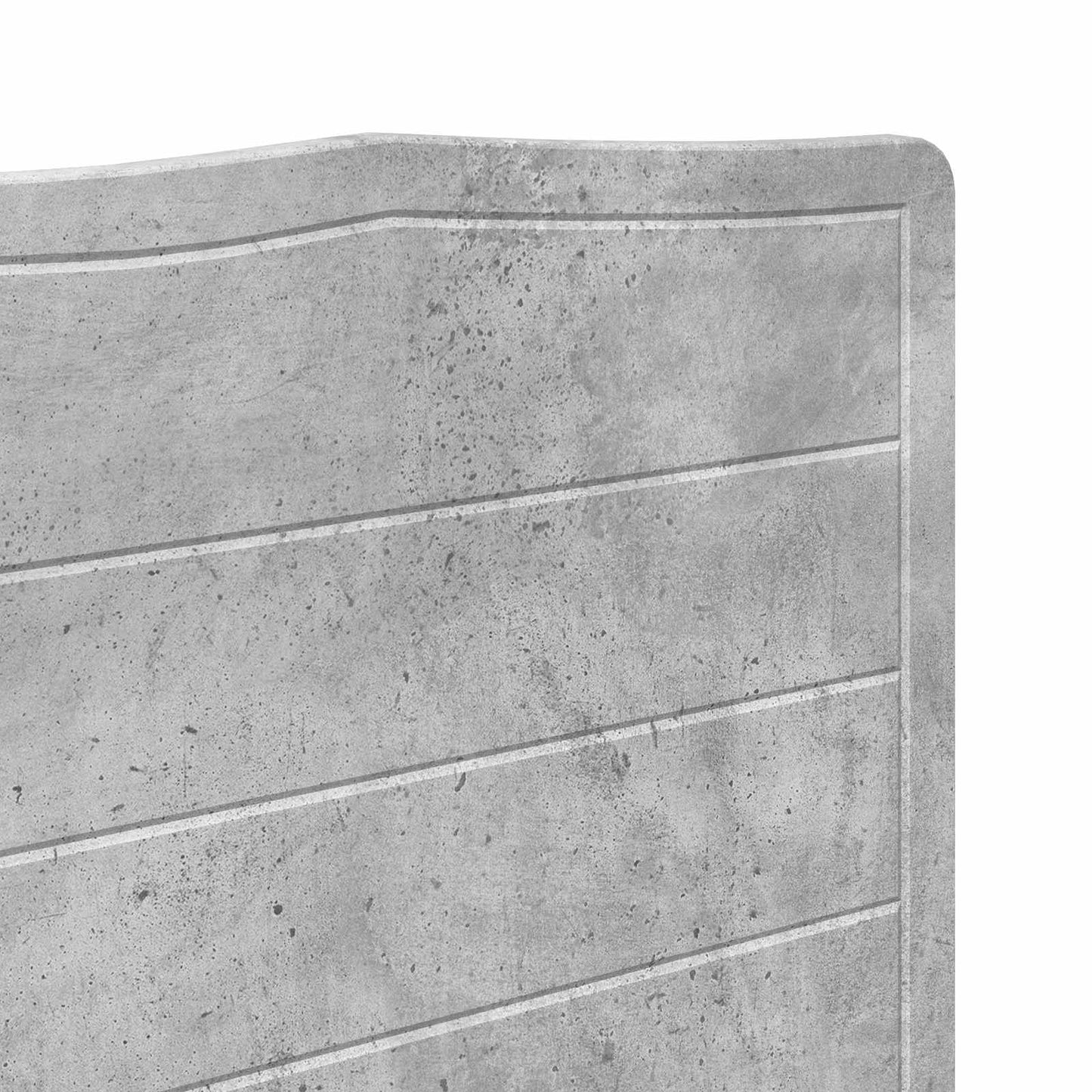 vidaXL Headboard Concrete Grey Engineered wood