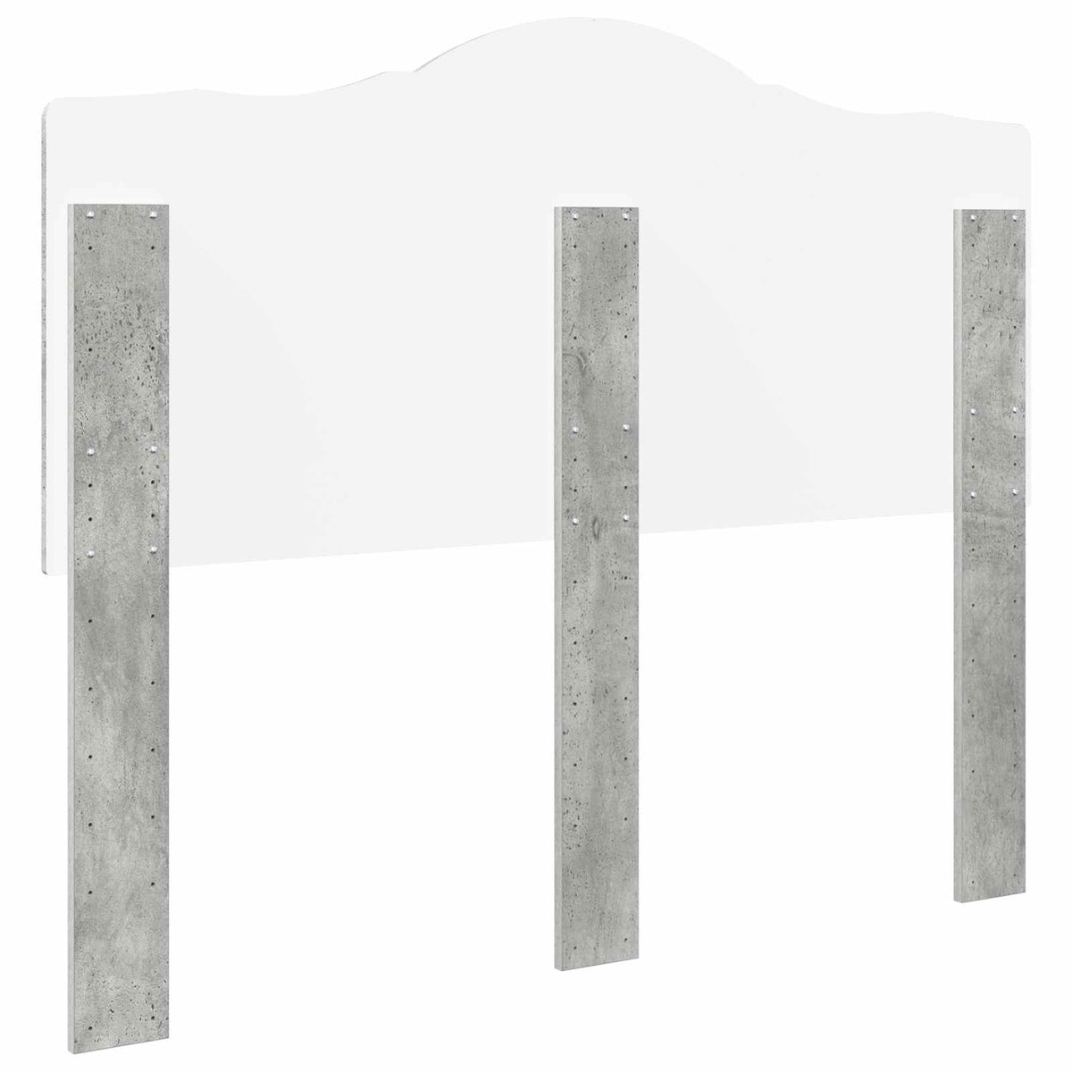 vidaXL Headboard Concrete Grey Engineered wood