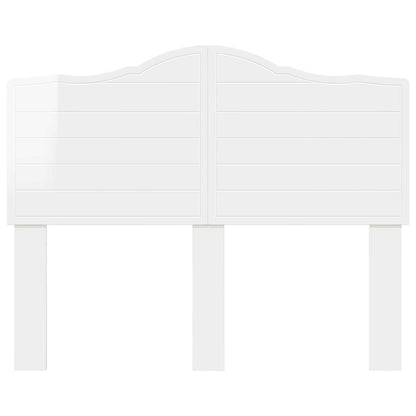 vidaXL Headboard Gloss White Engineered wood