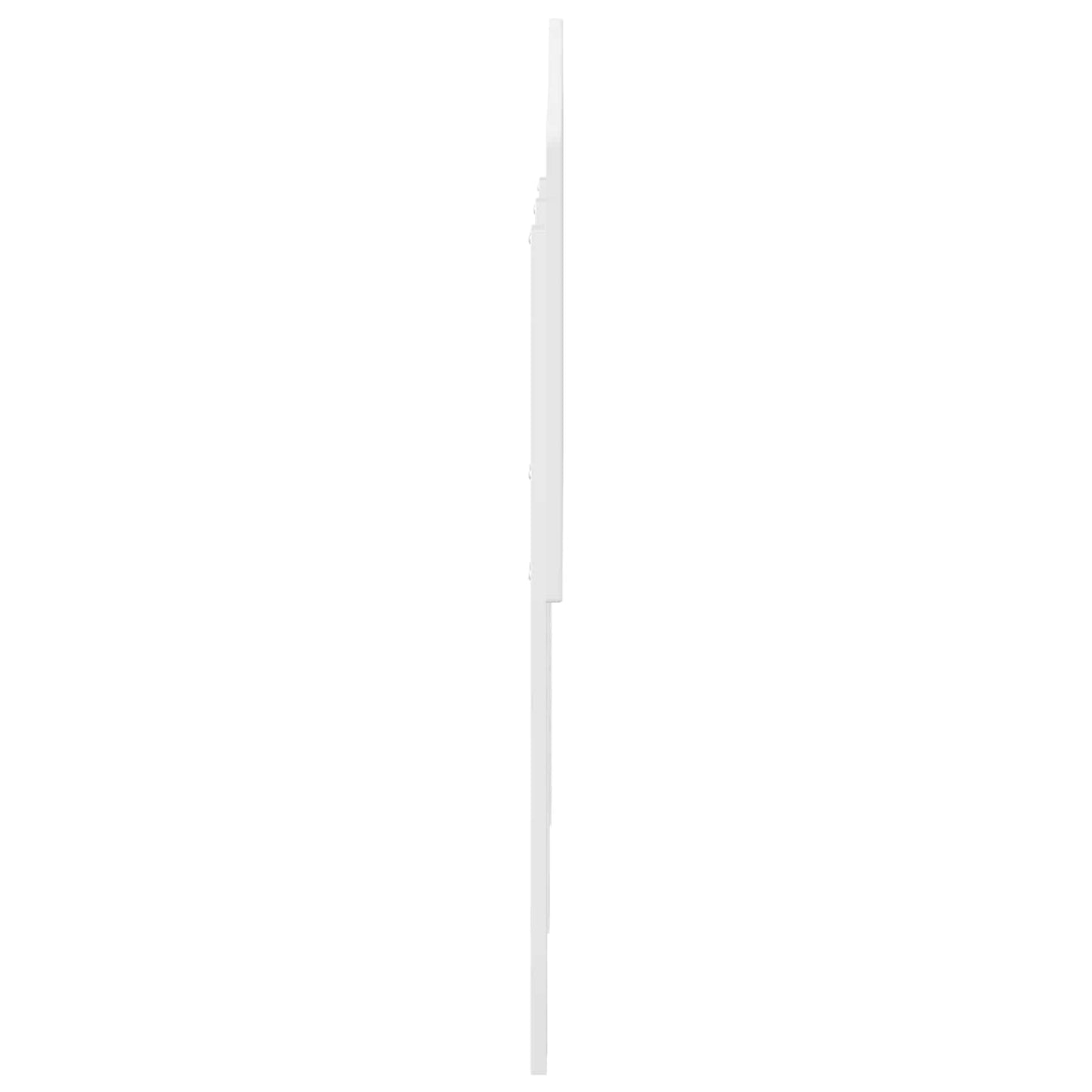 vidaXL Headboard Gloss White Engineered wood