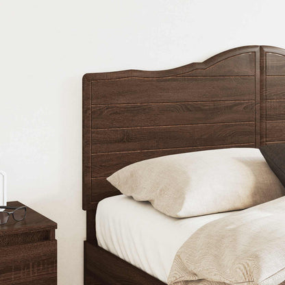 vidaXL Headboard Brown Oak Engineered wood