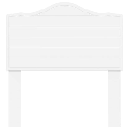 vidaXL Headboard White Engineered wood