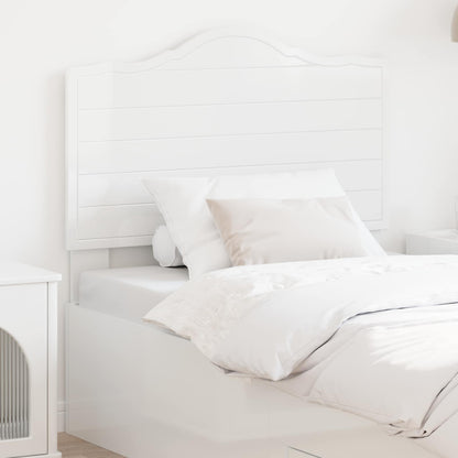vidaXL Headboard Gloss White Engineered wood