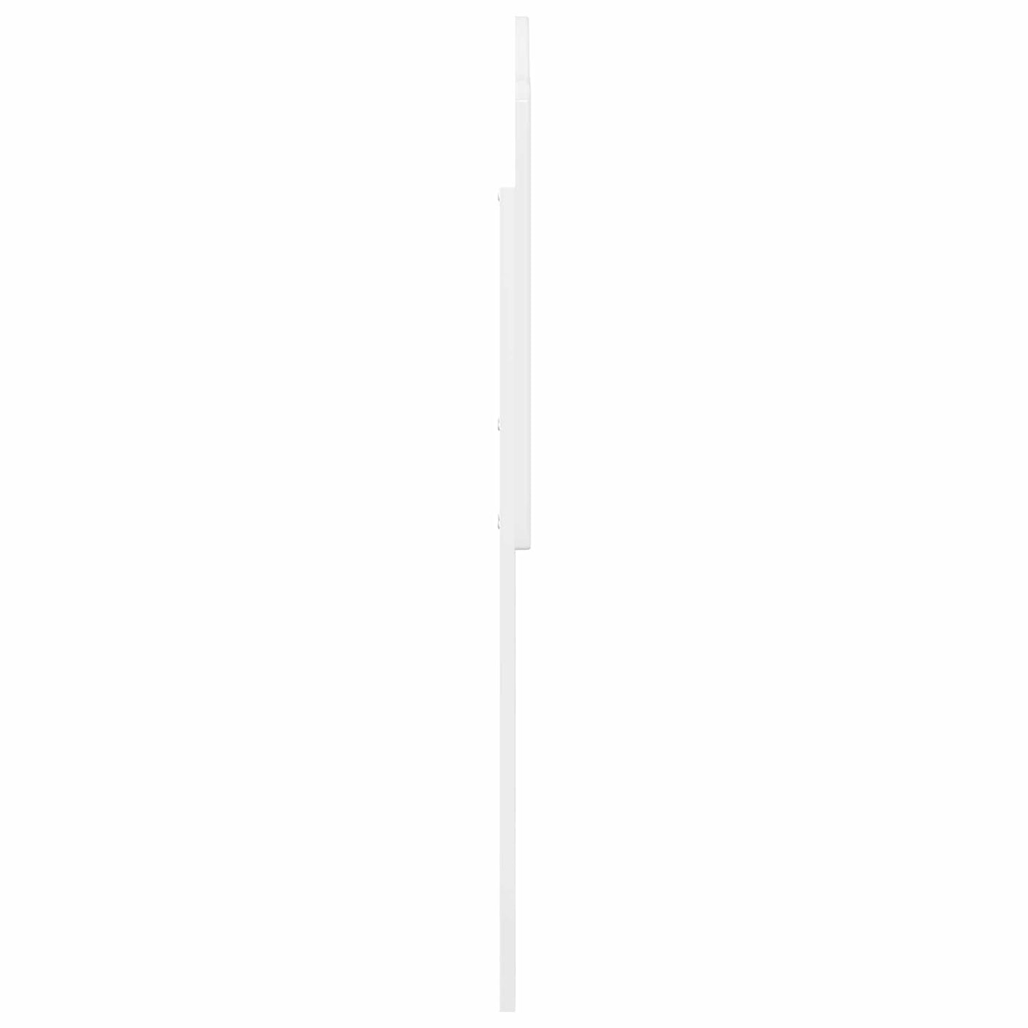 vidaXL Headboard Gloss White Engineered wood