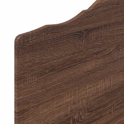 vidaXL Headboard Brown Oak Engineered wood