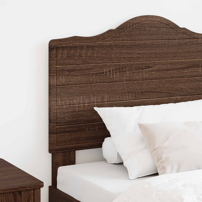 vidaXL Headboard Brown Oak Engineered wood