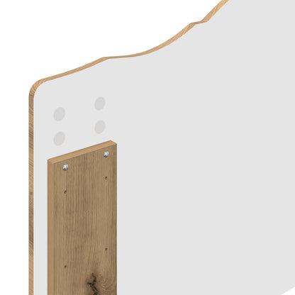 vidaXL Headboard Artisan Oak Engineered wood
