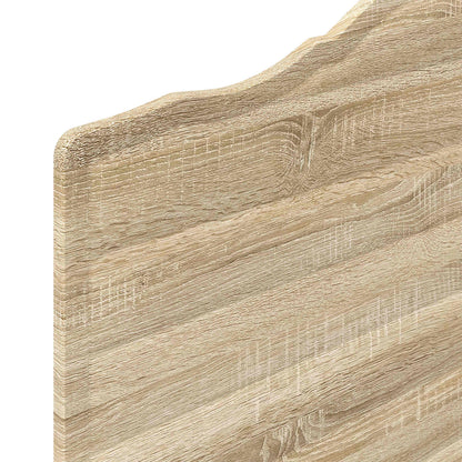 vidaXL Headboard Sonoma Oak Engineered wood