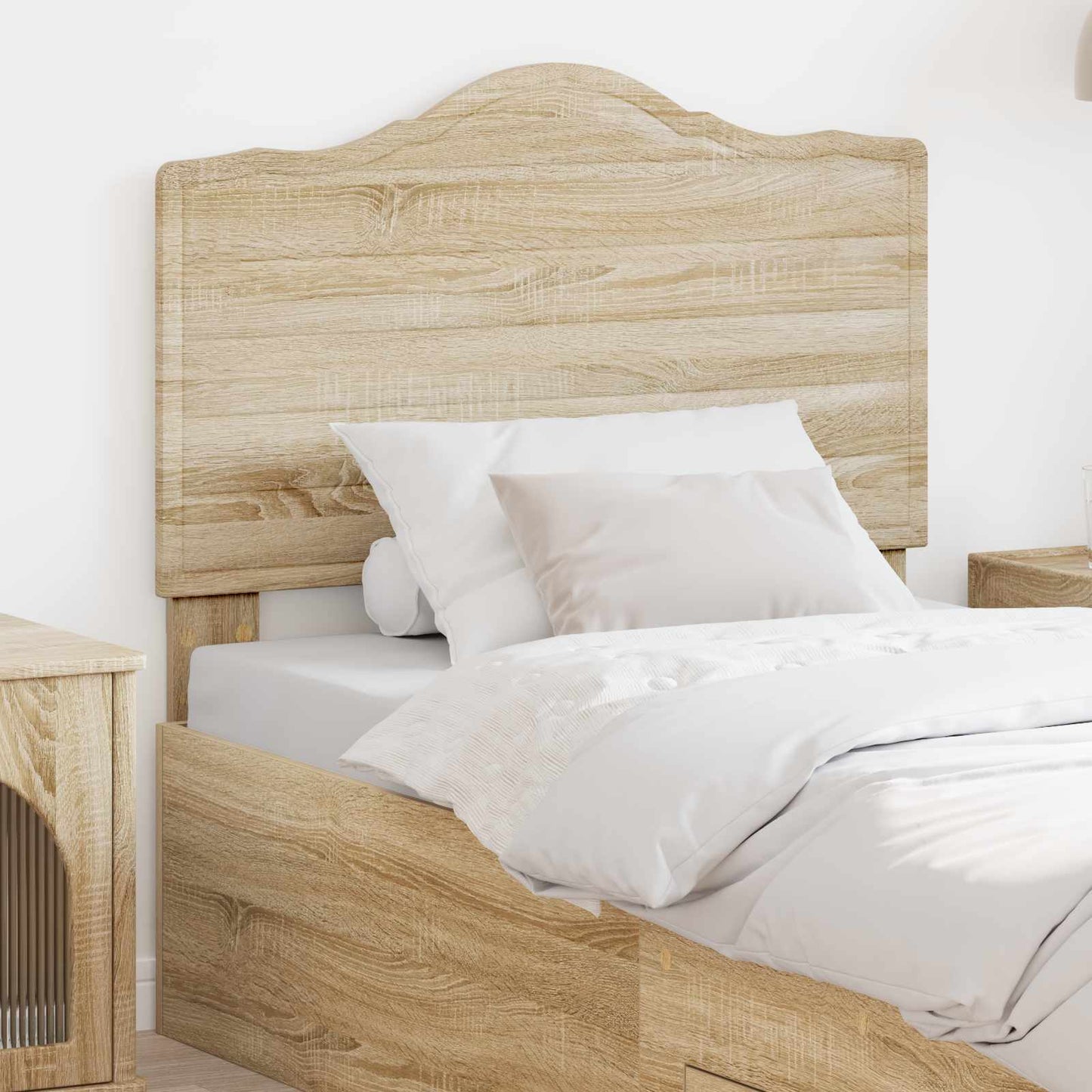 vidaXL Headboard Sonoma Oak Engineered wood