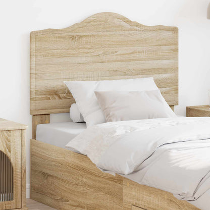 vidaXL Headboard Sonoma Oak Engineered wood