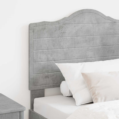 vidaXL Headboard Concrete Grey Engineered wood
