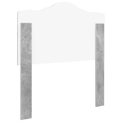vidaXL Headboard Concrete Grey Engineered wood