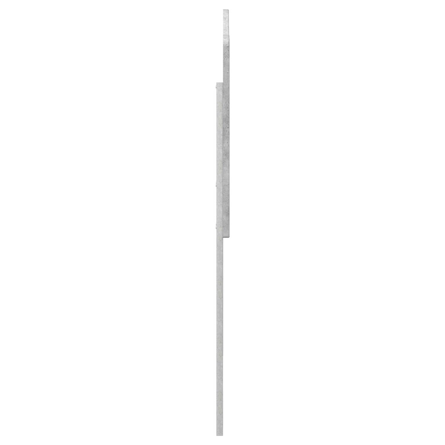 vidaXL Headboard Concrete Grey Engineered wood