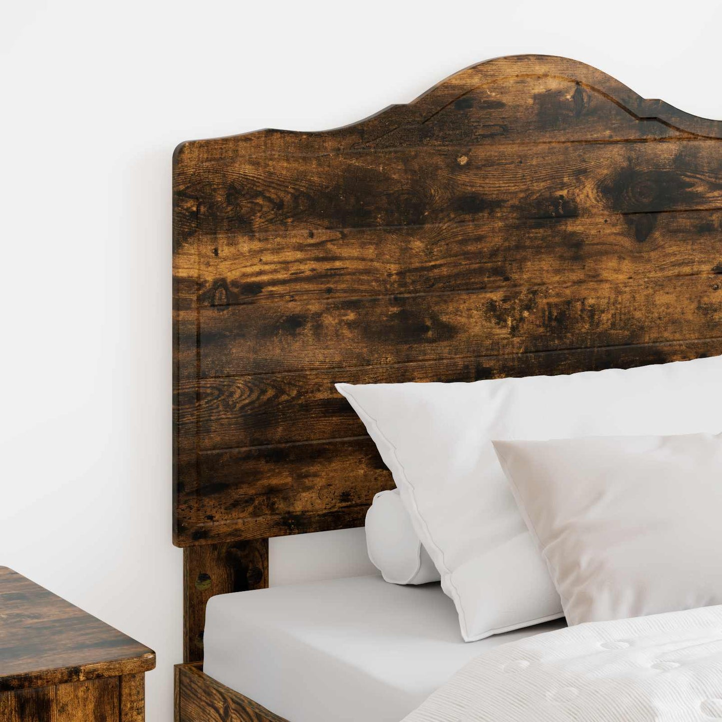 vidaXL Headboard Smoked Oak Engineered wood