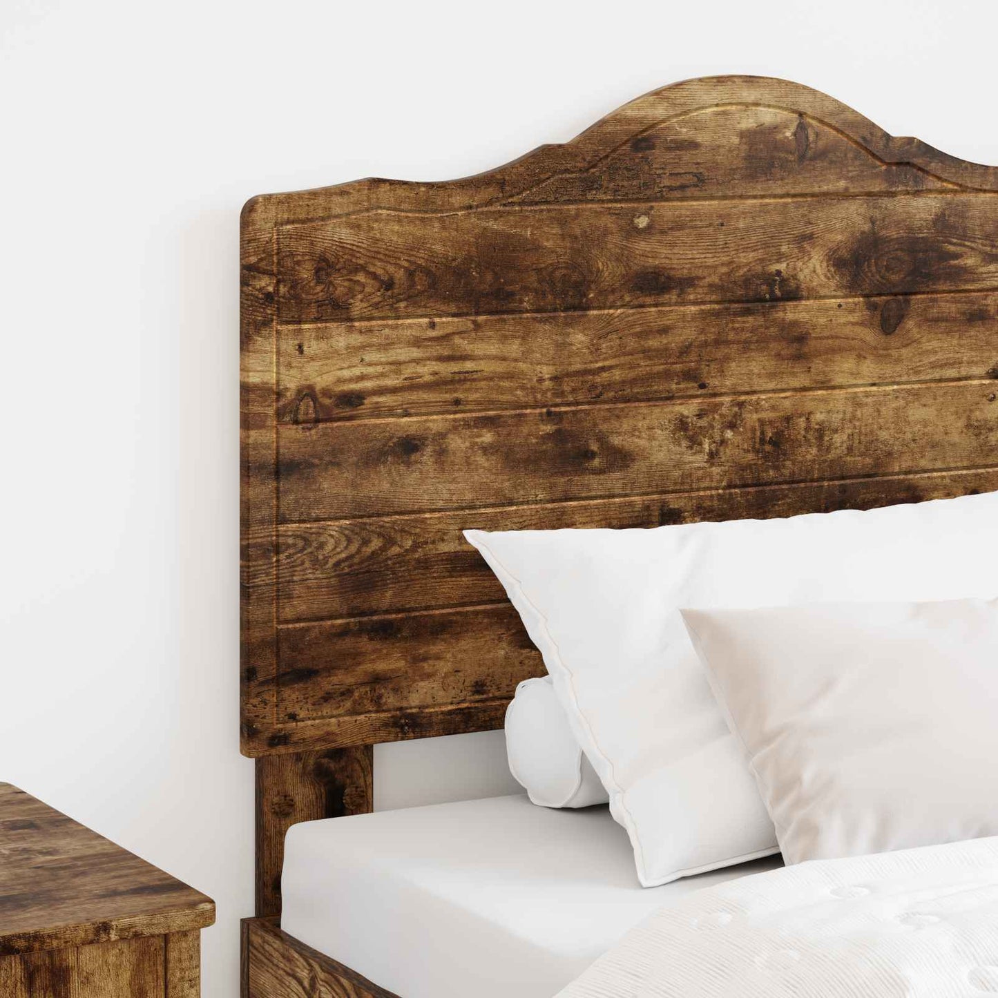 vidaXL Headboard Smoked Oak Engineered wood