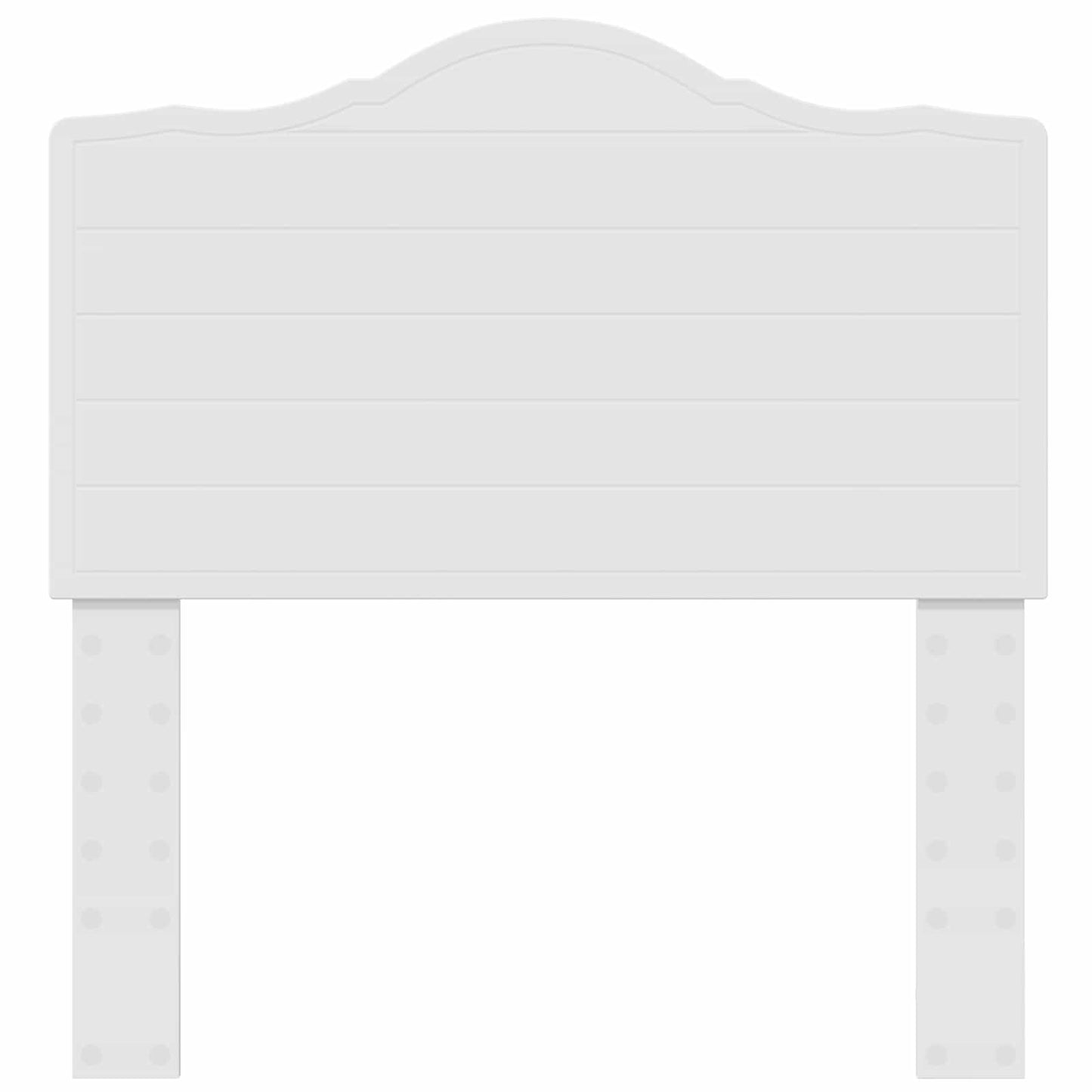 vidaXL Headboard White Engineered wood