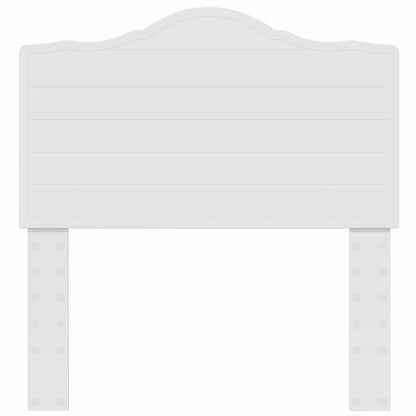 vidaXL Headboard White Engineered wood
