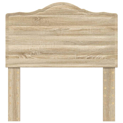 vidaXL Headboard Sonoma Oak Engineered wood