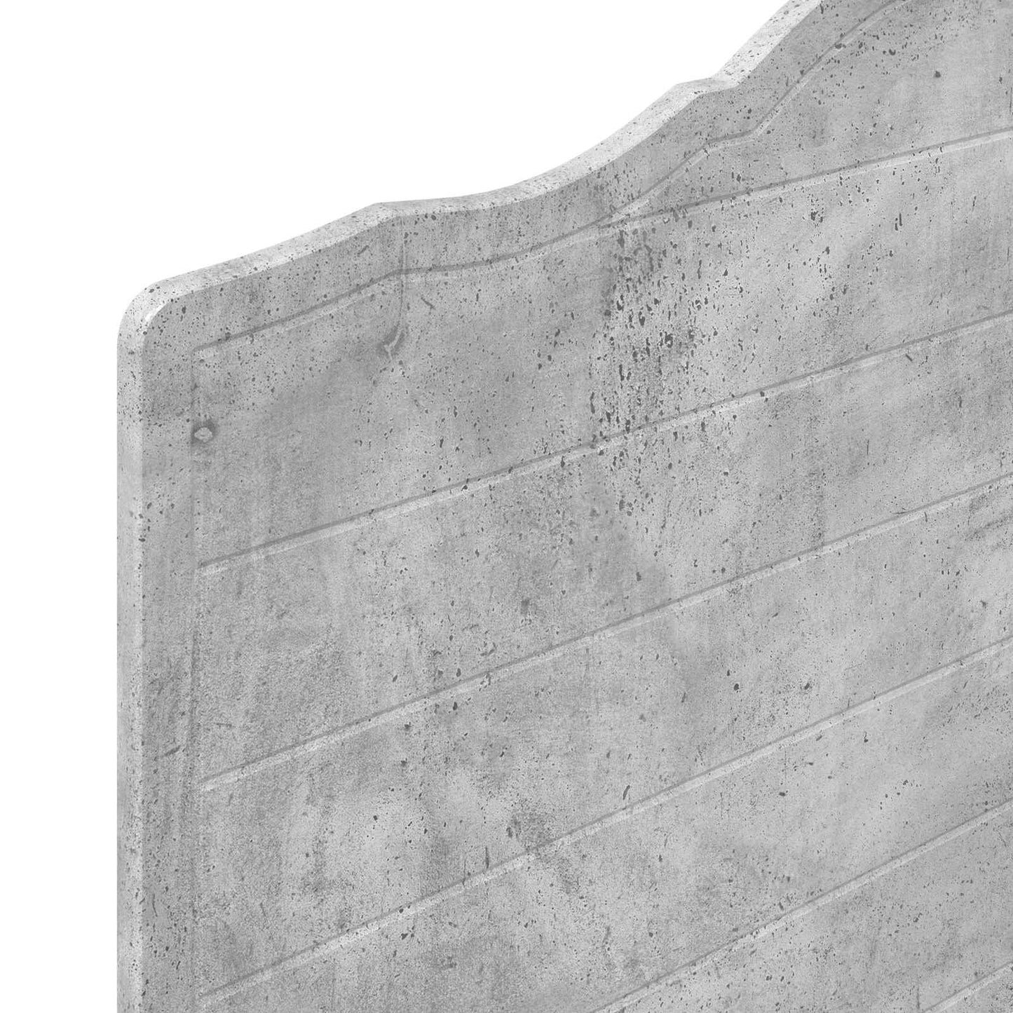 vidaXL Headboard Concrete Grey Engineered wood