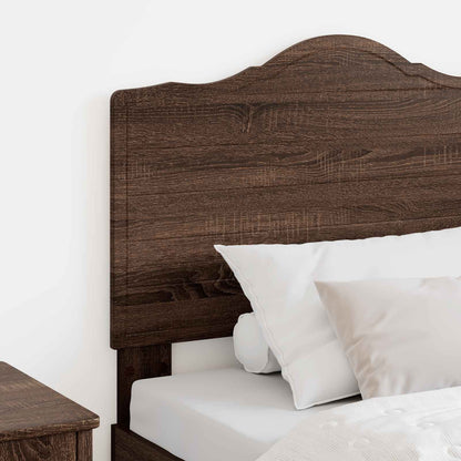 vidaXL Headboard Brown Oak Engineered wood