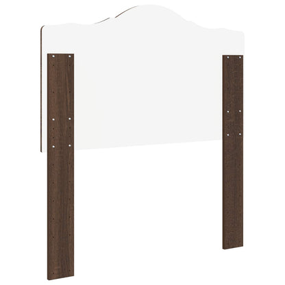 vidaXL Headboard Brown Oak Engineered wood