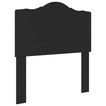 vidaXL Headboard Black Oak Engineered wood